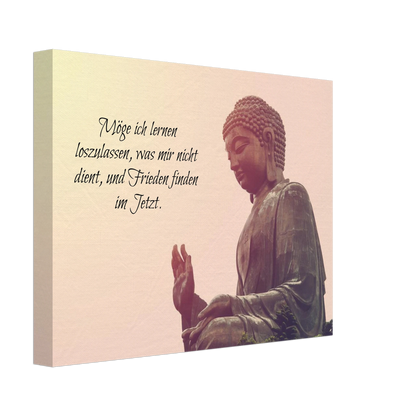 Dekoration mit Charakter. Tibetan Kraftgebete Canvas Print – Immersive Art Experience: zeitlos und harmonisch. Eine besondere Bereicherung für jeden Raum.