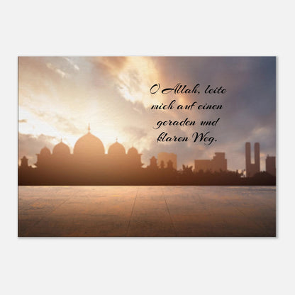 Dekoration mit Charakter. Islamische Kraftgebete auf Leinwand – Hochwertiger Canvasdruck für spirituelle Momente: für stilvolle Raumgestaltung. Eine besondere Bereicherung für jeden Raum.