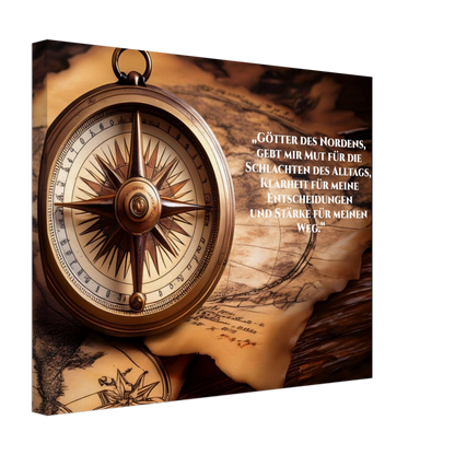 Dekoration mit Charakter. Nordische Kraftgebete auf Leinwand: für stilvolle Raumgestaltung. Schlicht, elegant und wirkungsvoll.