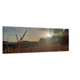 Stimmungsvolle Wandkunst für stilvolle Räume. Westerwald Landschaftsbild Leinwand - Kunstdruck Die andere Perspektive: für stilvolle Raumgestaltung. Schlicht, elegant und wirkungsvoll.