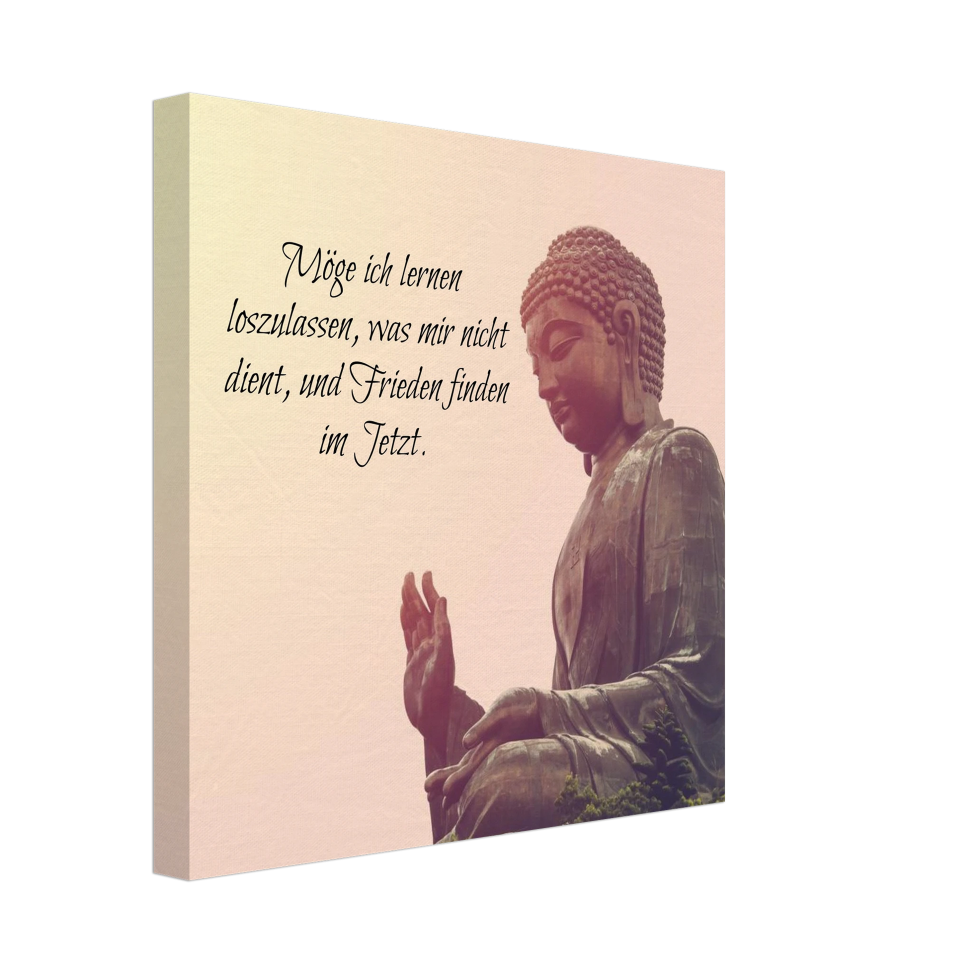 Stimmungsvolle Wandkunst für stilvolle Räume. Tibetan Kraftgebete Canvas Print – Immersive Art Experience: zeitlos und harmonisch. Eine besondere Bereicherung für jeden Raum.