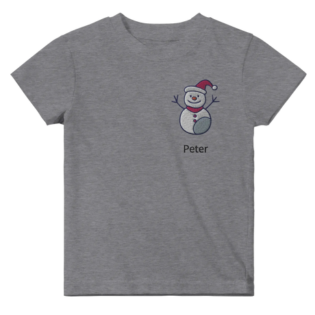 Dekoration mit Charakter. Classic Baby Crewneck T-shirt personalisiertes Kindershirt zu Weihnachten🎅: für stilvolle Raumgestaltung. Schlicht, elegant und wirkungsvoll.