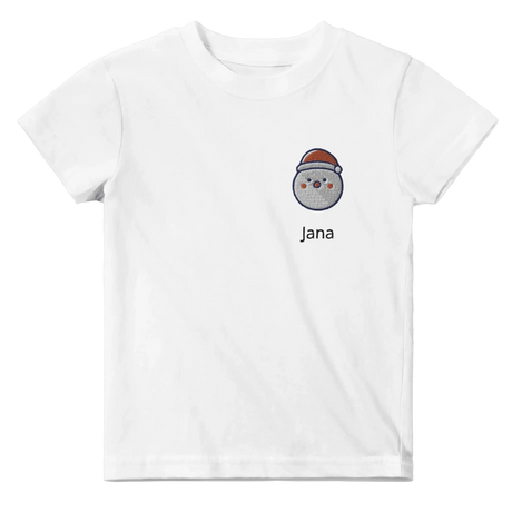 Dekoration mit Charakter. Classic Baby Crewneck T-shirt personalisiertes Kindershirt zu Weihnachten🎅: für stilvolle Raumgestaltung. Eine besondere Bereicherung für jeden Raum.