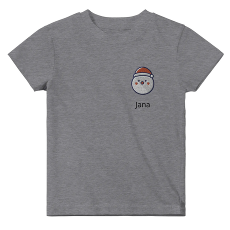 Classic Baby Crewneck T-shirt personalisiertes Kindershirt zu Weihnachten – bedrucktes Textil mit individuell gestaltetem Motiv