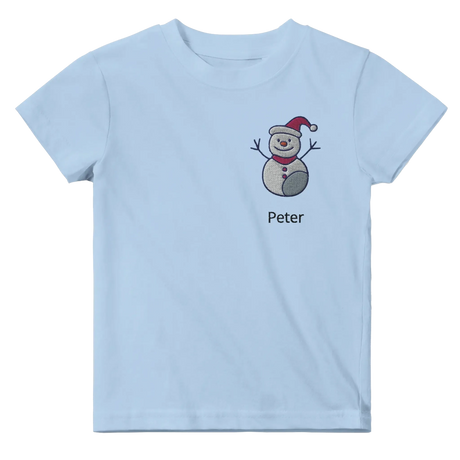 Dekoration mit Charakter. Classic Baby Crewneck T-shirt personalisiertes Kindershirt zu Weihnachten🎅: zeitlos und harmonisch. Eine besondere Bereicherung für jeden Raum.