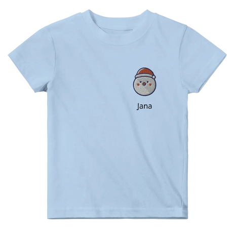 Classic Baby Crewneck T-shirt personalisiertes Kindershirt zu Weihnachten – Kleidungsstück mit dekorativer Druckgestaltung