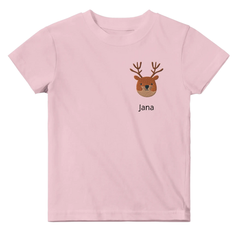 Classic Baby Crewneck T-shirt personalisiertes Kindershirt zu Weihnachten – bedrucktes Textil mit persönlicher Motivgestaltung
