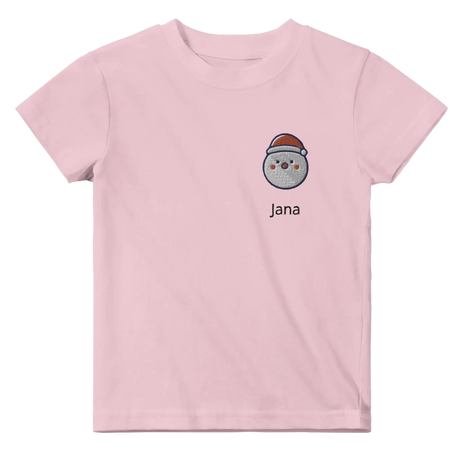 Classic Baby Crewneck T-shirt personalisiertes Kindershirt zu Weihnachten – Bekleidung mit dekorativem Druckmotiv