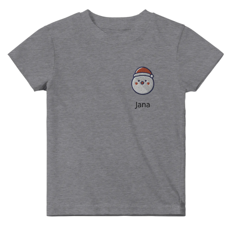 Dekoration mit Charakter. Classic Baby Crewneck T-shirt personalisiertes Kindershirt zu Weihnachten🎅: zeitlos und harmonisch. Eine besondere Bereicherung für jeden Raum.