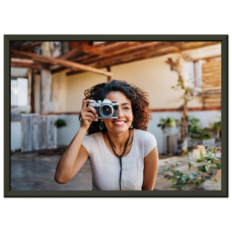Dekoration mit Charakter. Classic Matte Paper Metal Framed: zeitlos und harmonisch. Schlicht, elegant und wirkungsvoll.