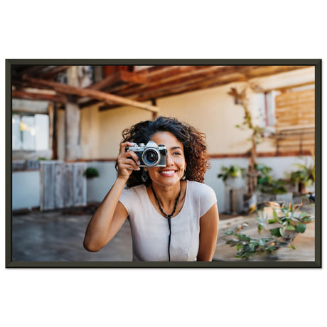 Classic Matte Paper Metal Framed Poster – Wandposter mit detailreicher Motivgestaltung