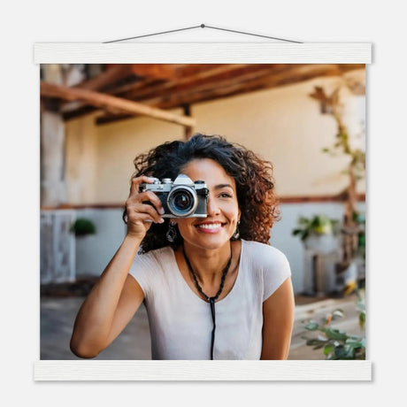 Stimmungsvolle Wandkunst für stilvolle Räume. Individuelles Selbstportrait  mit Holzleisten – Dein Foto als Kunstwerk: zeitlos und harmonisch. Schlicht, elegant und wirkungsvoll.