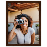 Classic Matte Paper Wooden Framed Poster – Fotoposter mit detailreichem Druckmotiv