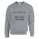 Stimmungsvolle Wandkunst für stilvolle Räume. Classic Unisex Crewneck Sweatshirt | Gildan® 18000 persnalisierbar: zeitlos und harmonisch. Schlicht, elegant und wirkungsvoll.