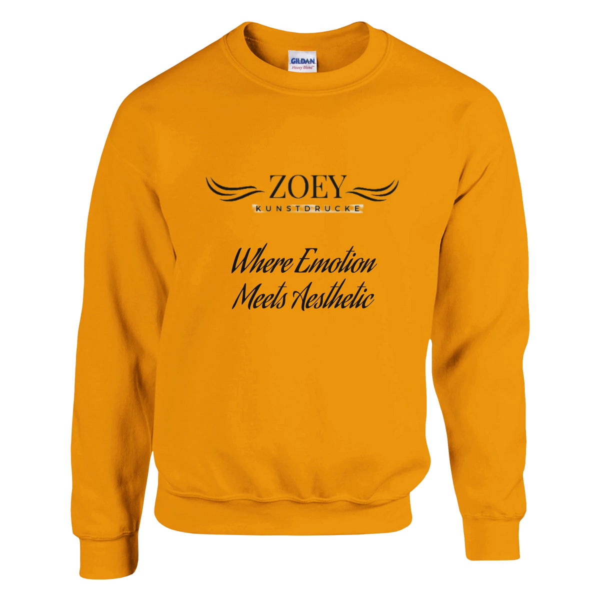 Dekoration mit Charakter. Classic Unisex Crewneck Sweatshirt | Gildan® 18000 persnalisierbar: zeitlos und harmonisch. Schlicht, elegant und wirkungsvoll.