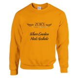 Dekoration mit Charakter. Classic Unisex Crewneck Sweatshirt | Gildan® 18000 persnalisierbar: zeitlos und harmonisch. Schlicht, elegant und wirkungsvoll.