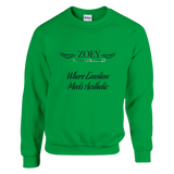 Dekoration mit Charakter. Classic Unisex Crewneck Sweatshirt | Gildan® 18000 persnalisierbar: zeitlos und harmonisch. Eine besondere Bereicherung für jeden Raum.