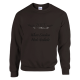 Dekoration mit Charakter. Classic Unisex Crewneck Sweatshirt | Gildan® 18000 persnalisierbar: zeitlos und harmonisch. Schlicht, elegant und wirkungsvoll.