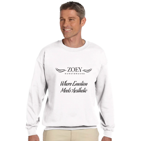 Dekoration mit Charakter. Classic Unisex Crewneck Sweatshirt | Gildan® 18000 persnalisierbar: zeitlos und harmonisch. Schlicht, elegant und wirkungsvoll.