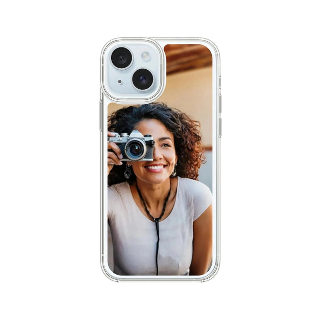 Dekoration mit Charakter. Clear case personalisierbar mit deinem Foto: zeitlos und harmonisch. Eine besondere Bereicherung für jeden Raum.