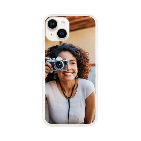 Clear case personalisierbar mit deinem Foto – bedruckbares Produkt mit persönlicher Motivgestaltung