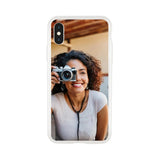 Clear case personalisierbar mit deinem Foto – individuell gestaltetes Produkt mit hochwertigem Druck