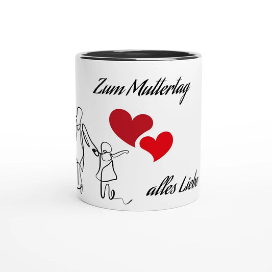 312 Ml Tasse zum Muttertag personalisierbar 💕 - Zoey Kunstdrucke