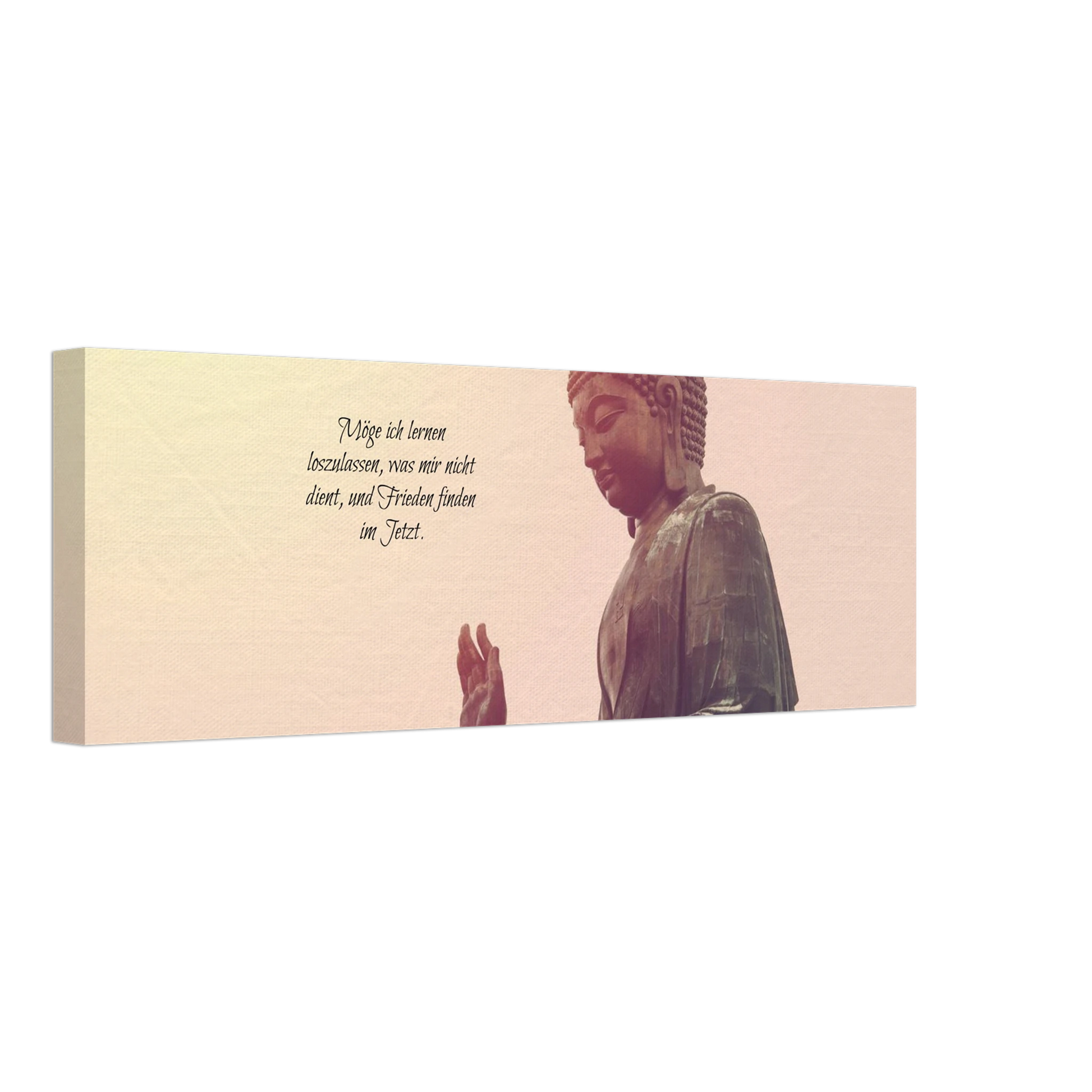 Dekoration mit Charakter. Tibetan Kraftgebete Canvas Print – Immersive Art Experience: zeitlos und harmonisch. Eine besondere Bereicherung für jeden Raum.