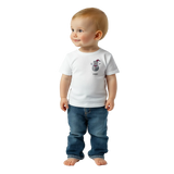 Dekoration mit Charakter. Classic Baby Crewneck T-shirt personalisiertes Kindershirt zu Weihnachten🎅: für stilvolle Raumgestaltung. Eine besondere Bereicherung für jeden Raum.