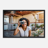 Stimmungsvolle Wandkunst für stilvolle Räume. Personalisierbares Holzrahmen- – Elegantes individuelles Foto Kunstwerk: für stilvolle Raumgestaltung. Eine besondere Bereicherung für jeden Raum.