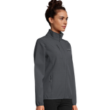 Softshelljacke für Damen aus recyceltem Polyester | SOL’S Falcon Women – personalisierbares Produkt mit dekorativer Gestaltung
