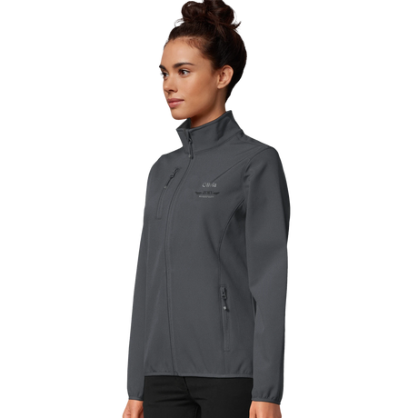 Dekoration mit Charakter. Softshelljacke für Damen aus recyceltem Polyester | SOL’S Falcon Women: zeitlos und harmonisch. Schlicht, elegant und wirkungsvoll.