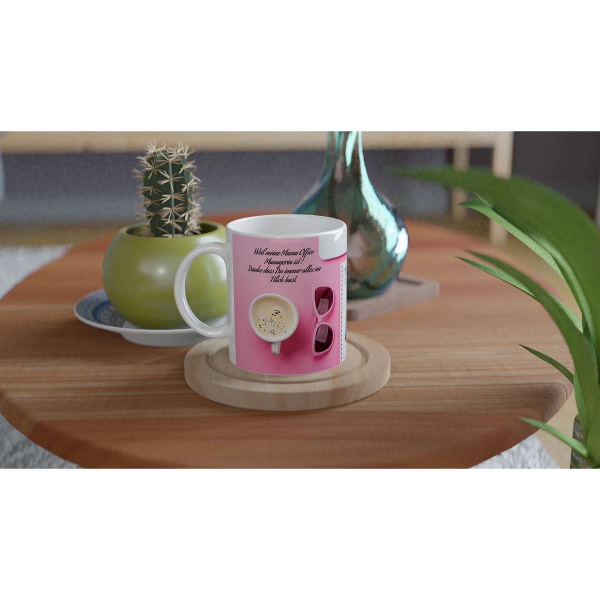Dekoration mit Charakter. Danke, liebe Office Managerin - Tasse: für stilvolle Raumgestaltung. Schlicht, elegant und wirkungsvoll.