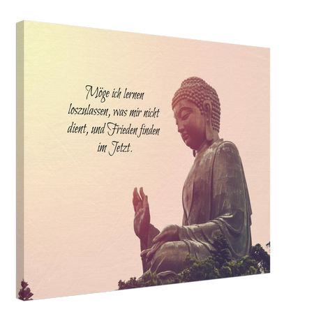 Stimmungsvolle Wandkunst für stilvolle Räume. Tibetan Kraftgebete Canvas Print – Immersive Art Experience: zeitlos und harmonisch. Eine besondere Bereicherung für jeden Raum.