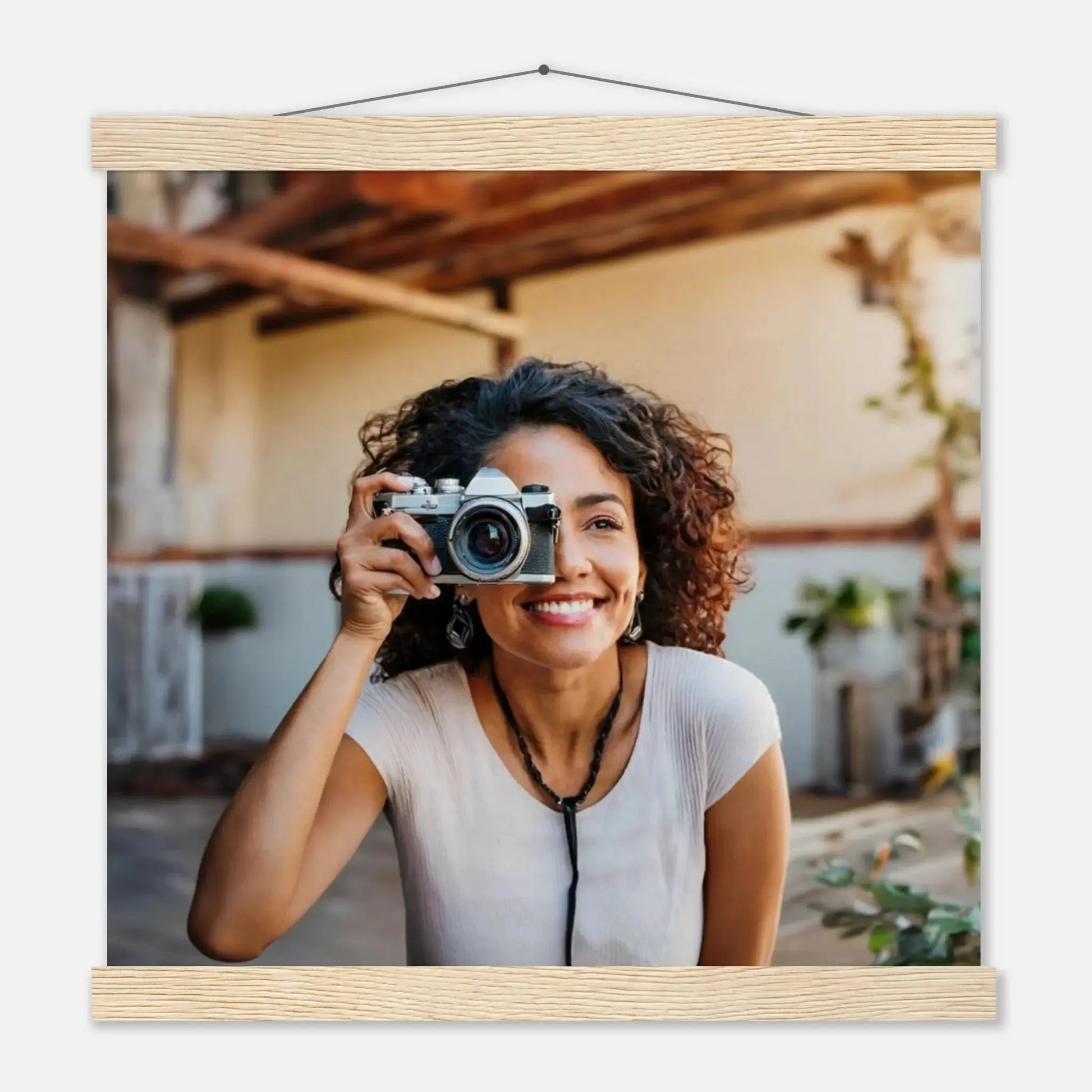 Dekoration mit Charakter. Personalized  with Hanger – Custom Photo on Masters Edition Paper: passt in jedes Ambiente. Eine besondere Bereicherung für jeden Raum.