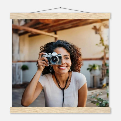 Dekoration mit Charakter. Personalized  with Hanger – Custom Photo on Masters Edition Paper: passt in jedes Ambiente. Eine besondere Bereicherung für jeden Raum.
