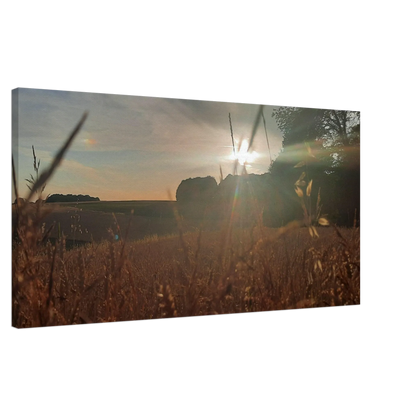 Inspiriert durch zeitlose schönheit, mit liebe zum detail gefertigt, mit sorgfalt gefertigt und gestaltet, westerwald landschaftsbild leinwand: kunstdruck die andere perspektive, emotionale Erinnerung, mit natürlicher Ausstrahlung, einzigartiges Design.