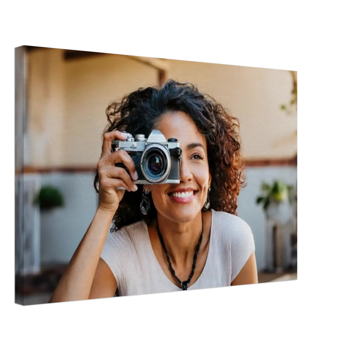 Stimmungsvolle Wandkunst für stilvolle Räume. Dein Foto auf Leinwand – Verewigen Sie Ihre Familienportraits: zeitlos und harmonisch. Schlicht, elegant und wirkungsvoll.