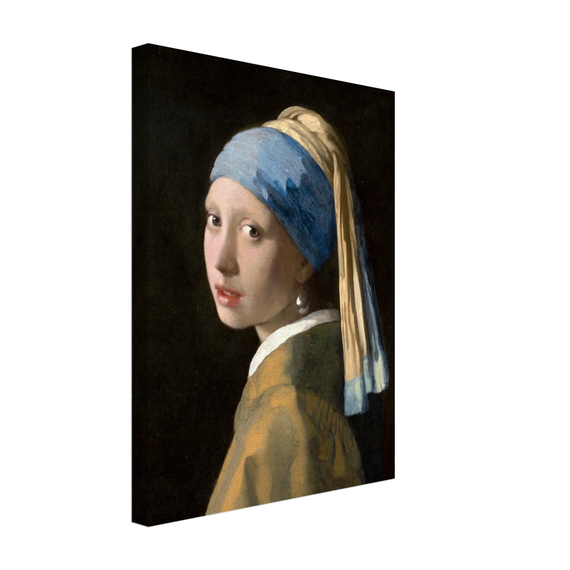Ein Ausdruck moderner Ästhetik. Vermeer - Das Mädchen mit dem Perlenohrgehänge – Kunstvolle Wanddekoration: passt in jedes Ambiente. Eine besondere Bereicherung für jeden Raum.