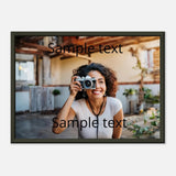 Classic Semi-Glossy Paper Metal Framed Poster – Kunstdruck als Poster mit hochwertigem Motivdruck