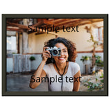 Classic Semi-Glossy Paper Metal Framed Poster – Fotoposter mit detailreichem Druckmotiv