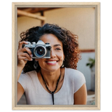 Dekoration mit Charakter. Dein Foto auf Leinwand mit  – personalisierte bedruckte Leinwand: zeitlos und harmonisch. Schlicht, elegant und wirkungsvoll.