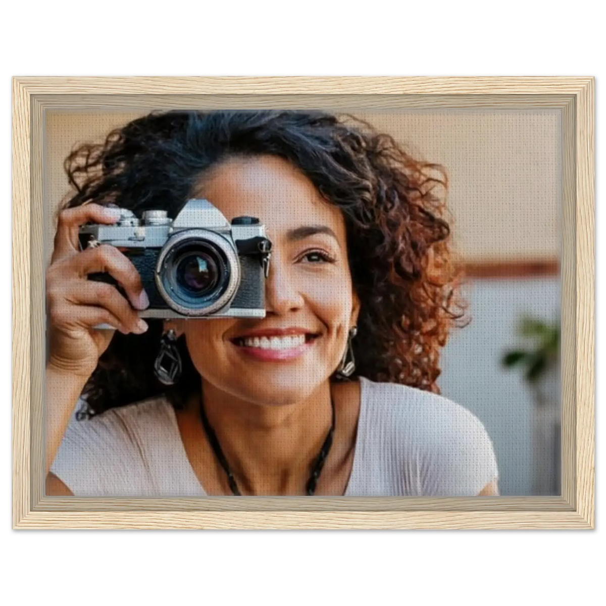 Dein Foto auf Leinwand mit Rahmen – personalisierte bedruckte Leinwand – Kunstdruck auf Leinwand mit hochwertiger Druckwirkung
