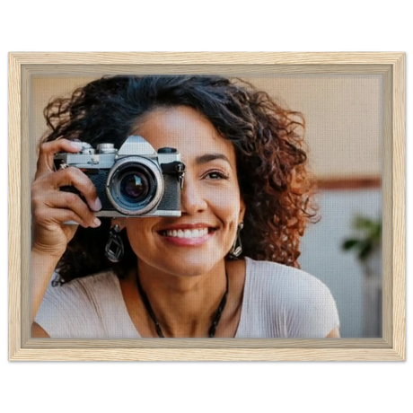 Dein Foto auf Leinwand mit Rahmen – personalisierte bedruckte Leinwand – Kunstdruck auf Leinwand mit hochwertiger Druckwirkung