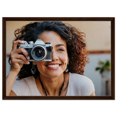 Dein Foto auf Leinwand mit Rahmen – personalisierte bedruckte Leinwand – Leinwand-Wandbild mit hochwertiger Druckgestaltung