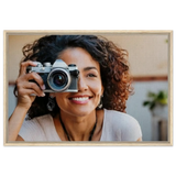 Dein Foto auf Leinwand mit Rahmen – personalisierte bedruckte Leinwand – Wandbild auf Leinwand mit individuell gewähltem Motiv