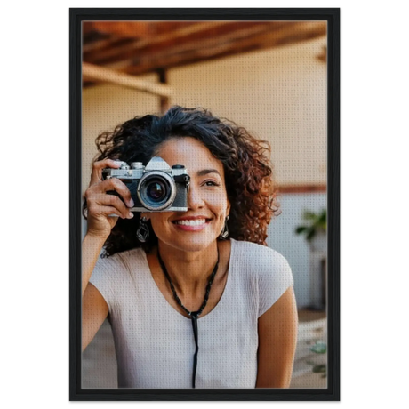 Dein Foto auf Leinwand mit Rahmen – personalisierte bedruckte Leinwand – Leinwand-Wandbild mit hochwertiger Druckgestaltung