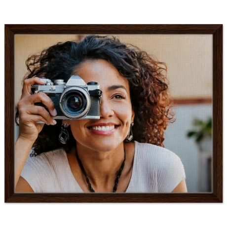 Dein Foto auf Leinwand mit Rahmen – personalisierte bedruckte Leinwand – bedruckte Leinwand auf stabilem Keilrahmen
