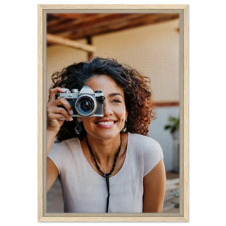 Dekoration mit Charakter. Dein Foto auf Leinwand mit  – personalisierte bedruckte Leinwand: zeitlos und harmonisch. Schlicht, elegant und wirkungsvoll.