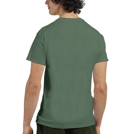 Durable Classic Cotton T-Shirt with Stylish Print – Casual Fit Essential – Textildruck mit dekorativem Design